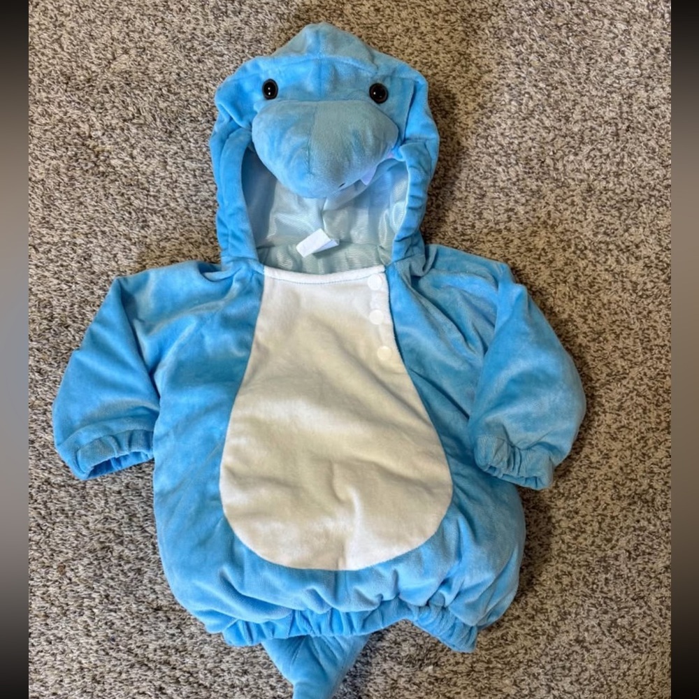Blue Shark Baby Costume